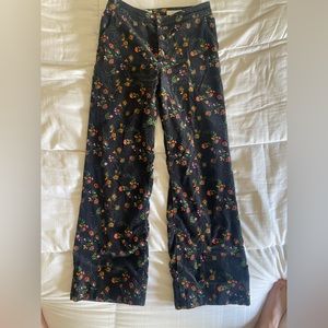 Anthropologie wide leg flare cords, size 26